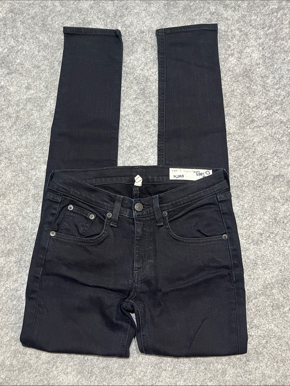 rag & bone Black Skinny Jeans